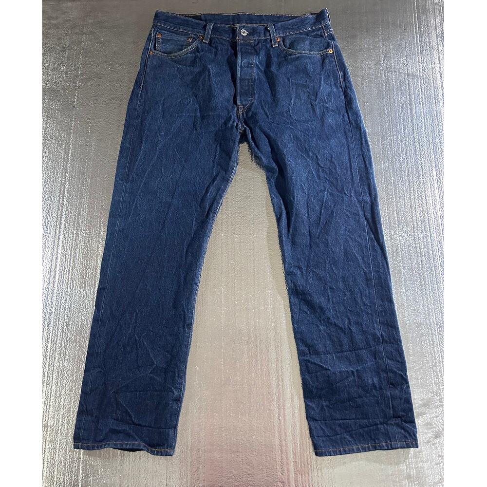 Levi’s 501 Men's Original Fit Dark Wash Jeans W36 L30